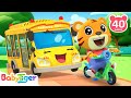Wheels On The Bus Round And Round🚌 + BabyTiger Animal Songs & Nursery Rhymes