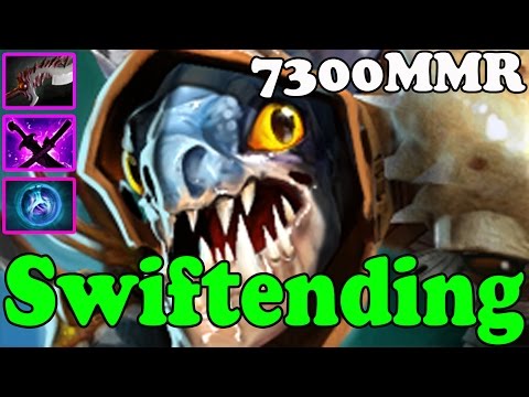 Dota 2 - Swiftending 7300 MMR Plays Slark - Ranked Match Gameplay