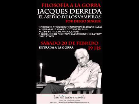 Jacques Derrida   El asedio de los vampiros