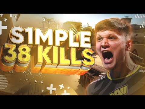 NAVI s1mple - 38 kills on Mirage - First Game in 2021! CS:GO FPL POV