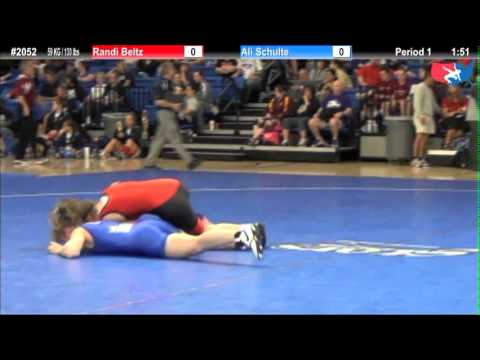 WM 59 KG - RD2 - Randi Beltz (MV) vs. Ali Schulte (Waldorf)