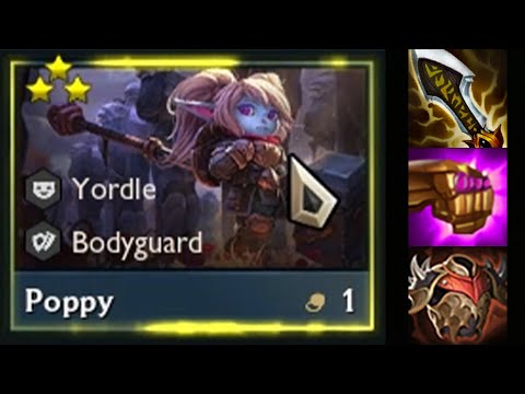POPPY 1-SHOT 3-STAR IS THE NEXT CAPTAIN AMERICA! | TFT Set 6