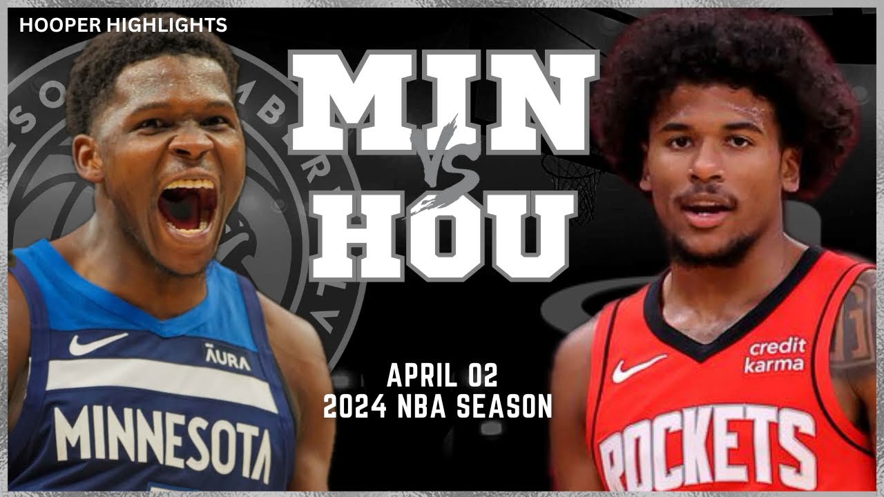 03.04.2024 | Minnesota Timberwolves 113-106 Houston Rockets