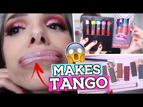 TESTEI varias MAKES da TANGO e me SURPREENDI!