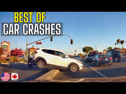 Best of Car Crashes Compilation | USA & Canada - 47