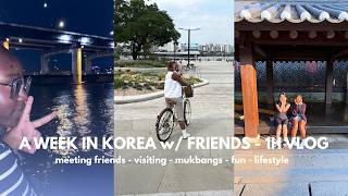 1H KOREA VLOG :  first friend trip, having fun, seeing my korean friends and eating good food