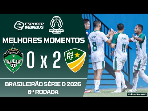 Manaus FC 0x2 Monte Roraima