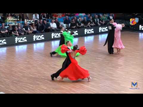 Aurimas Meska - Aine Rutkauskaite, LTU | Slowfox 3rd Round| 2025 WDSF European Standard| Calvià,ESP.