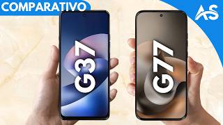Moto G37 vs Moto G77 - Comparativo