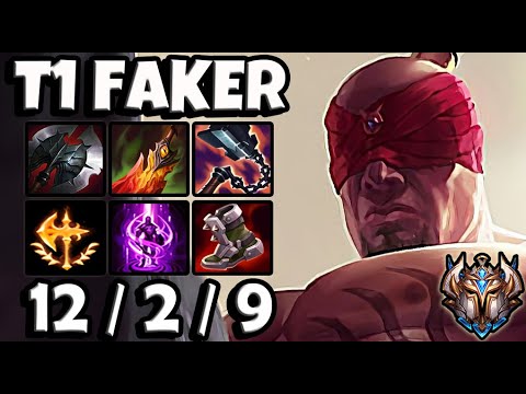 T1 Faker LEE SIN vs VIEGO [ MID ] Patch 11.12 Korea Challenger ✅