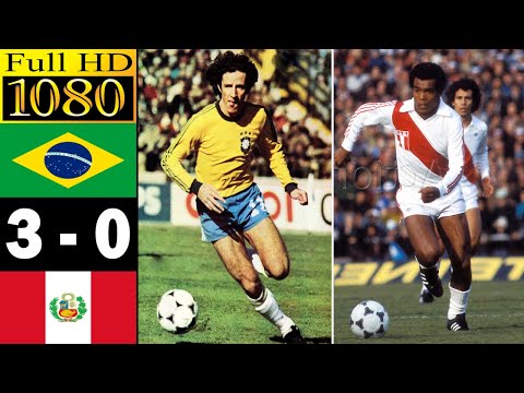 Brazil 3-0 Peru world cup 1978 | Full highlight | 1080p HD | Dirceu - Teofilo Cubillas