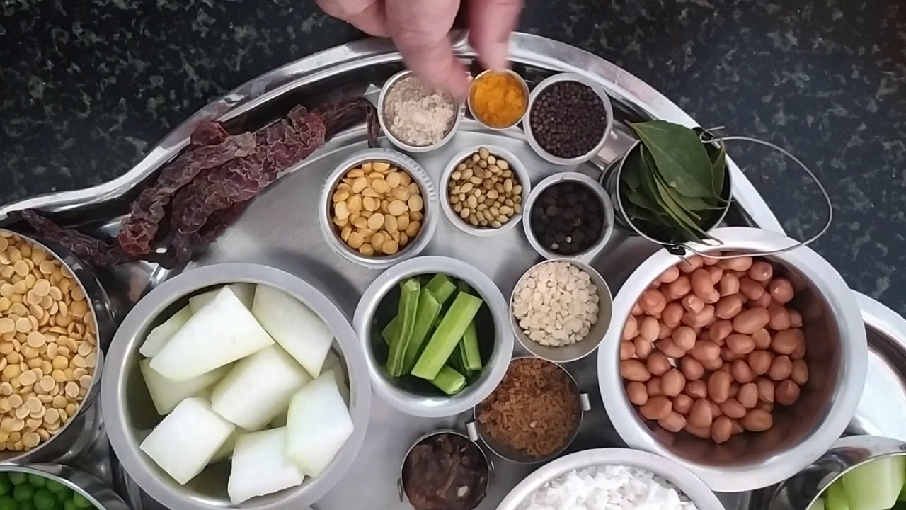 Mixed Vegetable Kootu| Brahmin style|high protein | in Kannada | by Sadhana Kiran