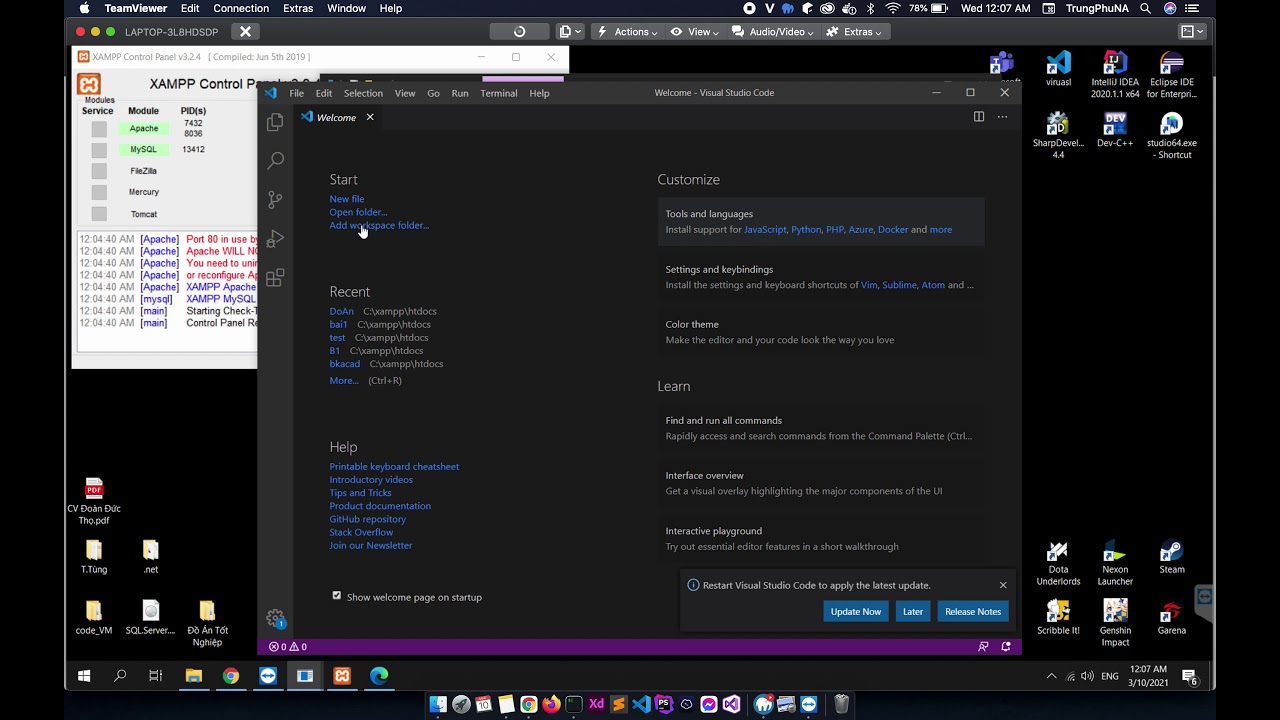 Support - Cài đặt website đồng hồ laravel - Làm thuê - code thuê website - đồ án