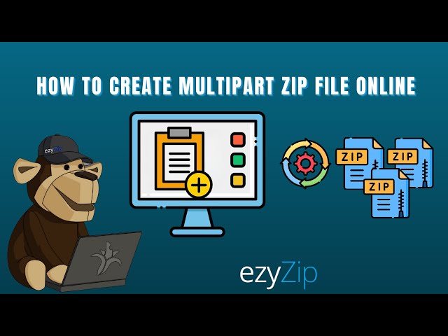 How to Create Split ZIP Files Online