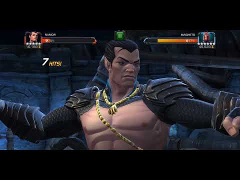 EPIC! Act 6.2.5 Magneto Solo. Maxed out Namor counter.