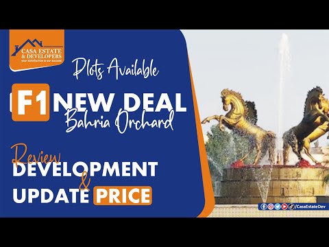 Bahria Orchard | F1 Development & Updated Price
