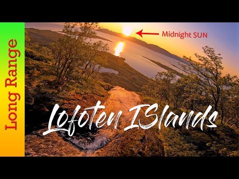 FPV cinematic long range: Midnight sun in Lofoten Islands - Norway