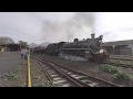 Elgin Steam Train Arriving Assisted By A Diesel Engine