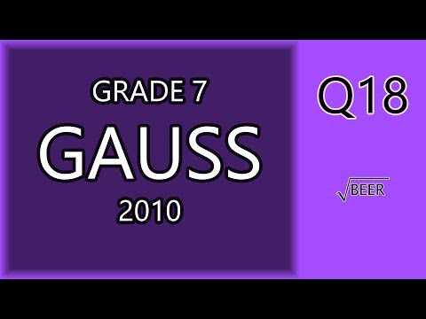 Gauss 7 2010 18