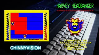 ChinnyVision - Ep 402 - Harvey Headbanger - C64, Amstrad CPC, Sinclair Spectrum, C16, BBC Micro