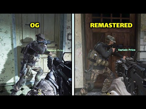 Cool Changes In Blackout Mission | COD 4: MW OG vs Remastered | PART 2