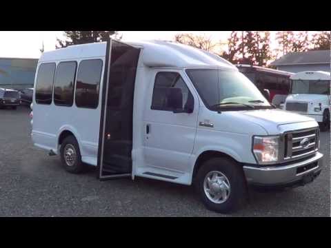 Northwest Bus Sales - 2008 Ford Turtle Top Van Terra 9 Passenger Shuttle For Sale - S05684