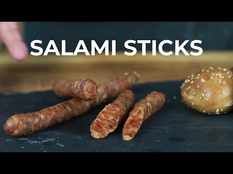 Salami Sticks selber machen - Perfekte Rohwurst für Anfänger