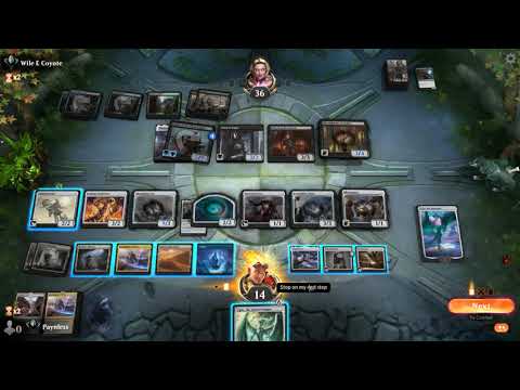 MTGArena Colorless Aggro Deck made them Concede