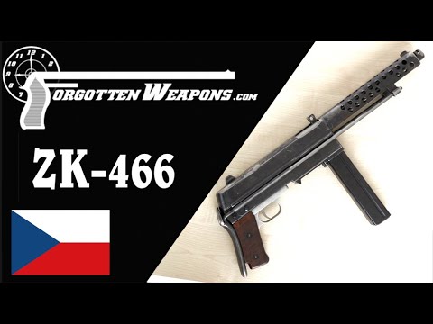 ZK-466: CZ Makes a Folding Submachine Gun