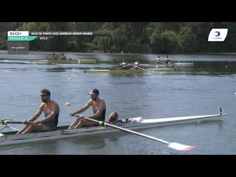 Championnat de France Sénior Bateaux longs Bourges 2019 - Finale du deux barré - SH2+