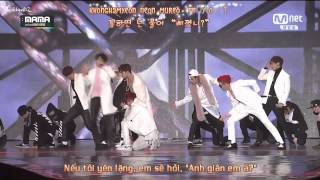 [Vietsub + Kara] 141203 BTS (Bangtan Boys) (방탄소년단) - Danger @2014 MAMA In HongKong