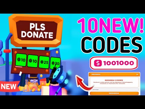 ⚠️ EXCLUSIVE ⚠️ PLS DONATE CODES 2026 - PLS DONATE ROBLOX CODES 2026 