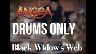 BRUNO VALVERDE - ANGRA - DRUMS ONLY - BLACK WIDOW'S WEB (feat. Sandy & Alissa White-Gluz)