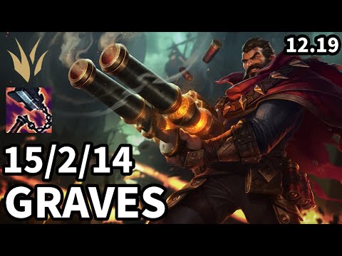 Graves Jungle vs Lee Sin - Ranked Master - Patch KR 12.19