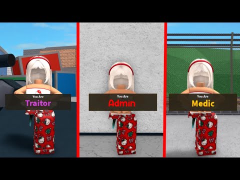 I TRIED the NEW MM2 ROLES..?