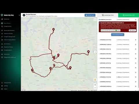 Electric Vehicles Management System by Make My Day in Europe logo