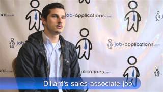 Dillard's Interview - Sales Associate