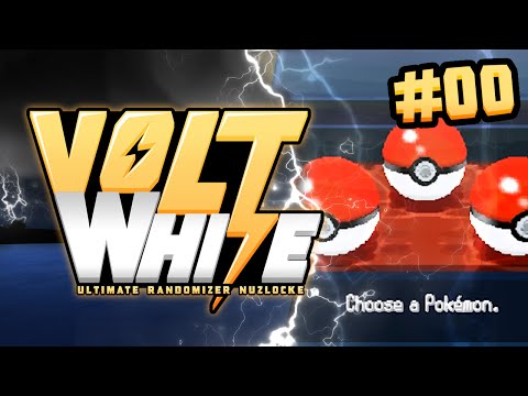 Choose Our Starter! | Pokemon Volt White Ultimate Randomizer Nuzlocke #00 w/ BulkyCottonCandy