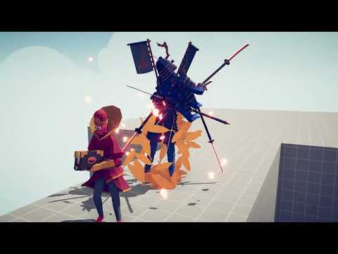 100x SAMURAI & EMPEROR vs EVERY GOD - Totally Accurate Battle Simulator TABS