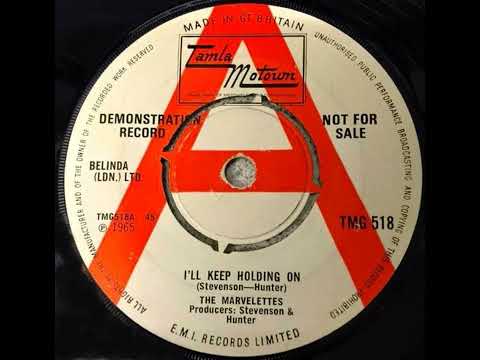 The Marvelettes - I'll Keep Holding On - UK Tamla Motown Demo TMG518 released 1965