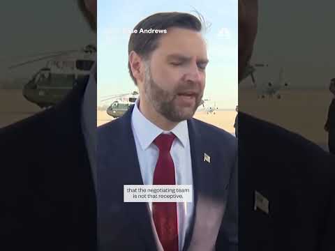 Vance hopes to have a 'positive' negotiation to end conflict with Iran in Pakistan