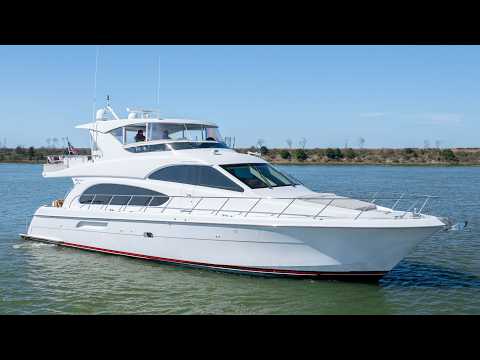 2007 Hatteras 64 Motor Yacht High On The Dawgs Video