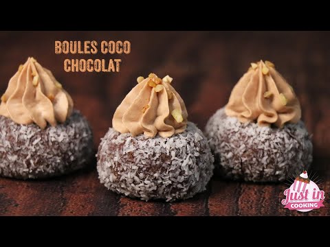 Small no‑bake coconut chocolate biscuits