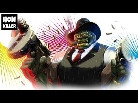 HoN Flint Beastwood Gameplay - Not`Human - Legendary