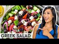 Greek Salad with Easy Homemade Dressing