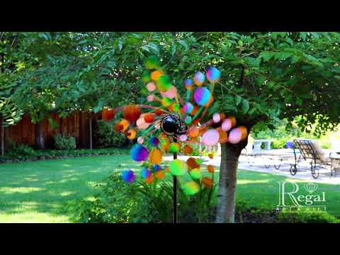 11749 19" Wind Spinner - Confetti