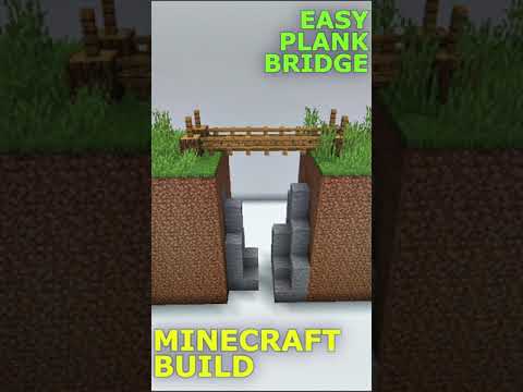 Nukirain - Easy Plank Bridge | Minecraft Build Tutorial