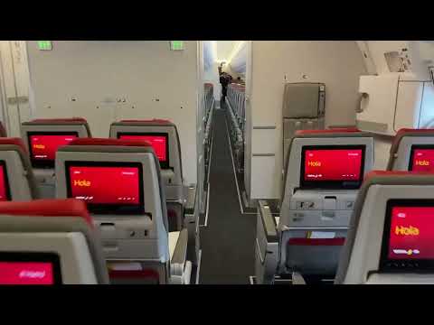 First look at the new cabin of the Airbus A350s of Iberia