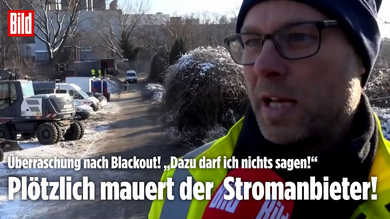 BERLIN: Nach Blackout! „Dazu darf ich nichts sagen“ Überraschung! Was der Stromanbieter nicht verrät