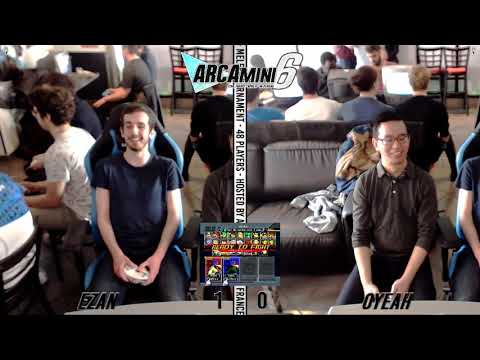 Arcamini6 - Ezan [P1] VS Oyeah [P2] POOLS - Smash Melee
